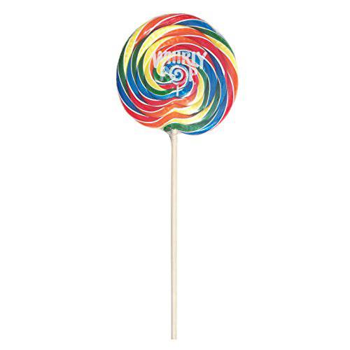 Adams Brooks Whirly Pop Lollipop Rainbow Swirl Party Candy 10 Oz