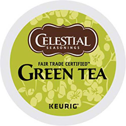 Celestial Seasonings Green Tea, Single-Serve Keurig K-Cup Pods, 24 Count (Pack of 4)