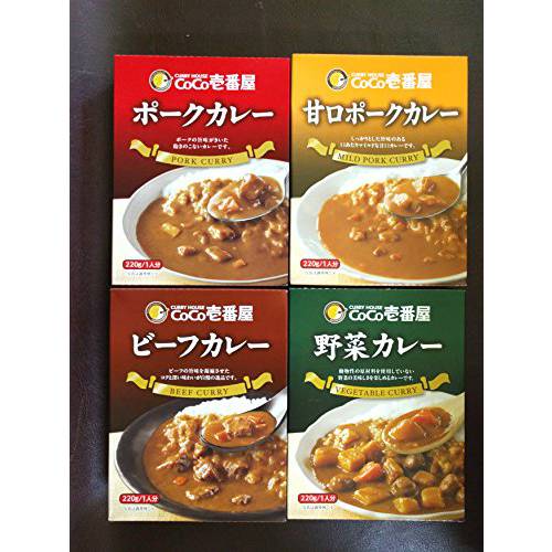 CoCo Ichibanya Curry House, curry mix (pack of four) (Original Version)