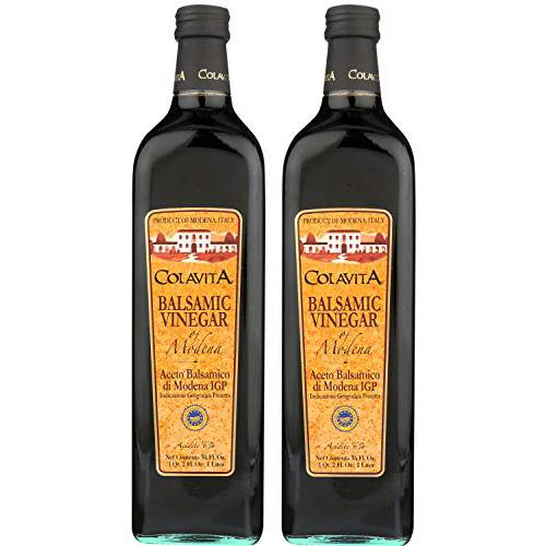COLAVITA 20 Star Balsamic Vinegar Of Modena 34 fl oz (Pack of 2)