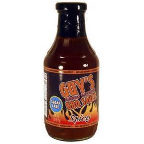 Guy’s Award Winning Sugar Free BBQ Sauce 18 oz (Spicy)