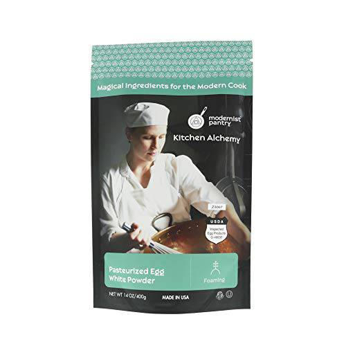 AAA Grade Egg White [Albumen] Powder ❤ Gluten-Free ✡ OU Kosher Certified (Pasteurized, Made in USA, 1 Ingredient no additives, Produced from the Freshest of Eggs) - 400g/14oz