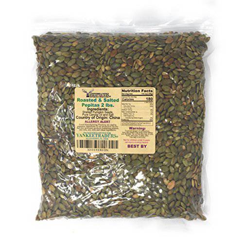 Yankee Traders Brand, Pepita / Pumpkin Seeds - Roasted & Salted ~ 2 Lbs