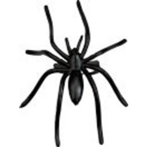 Oasis Supply Black Spider Ring Cupcake Topper, 144