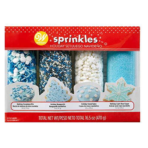 Wilton Holiday Sprinkles 4-Pack