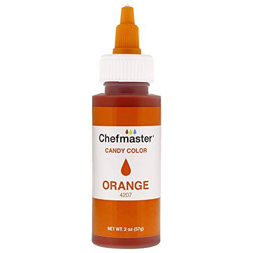 Chefmaster Liquid Candy Color, 2-Ounce, Orange