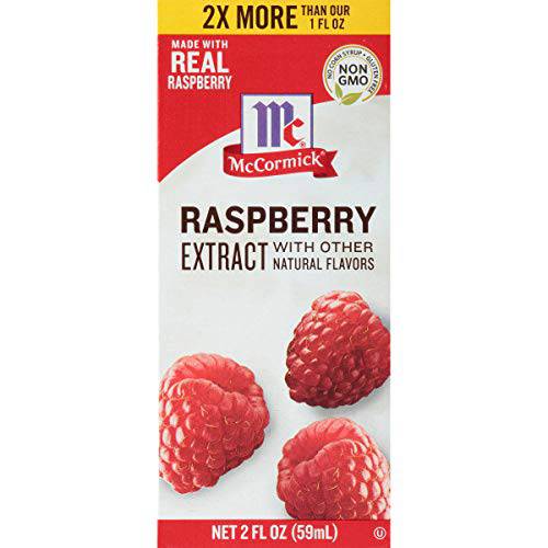 McCormick Raspberry Extract with Other Natural Flavors, 2 fl oz