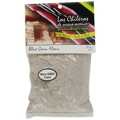Los Chileros Blue Corn Flour, 12 Ounce