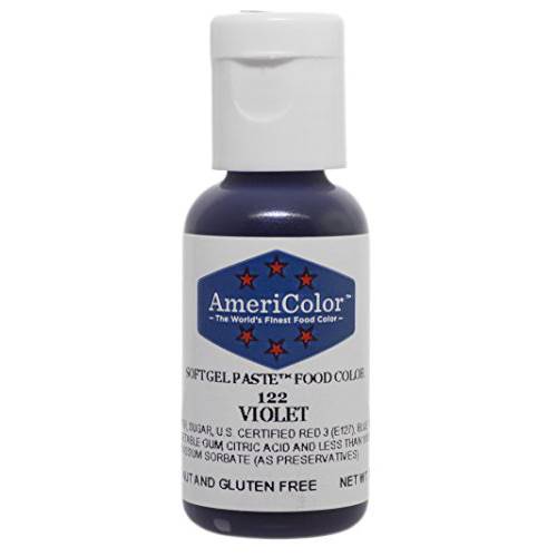Americolor Soft Gel Paste Food Color.75-Ounce, Violet