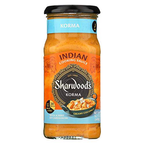 Sharwood Korma Cooking Sauce, 14.1 Ounce - 6 per case.