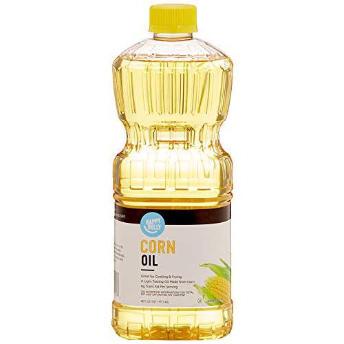 Amazon Brand - Happy Belly Corn Oil, 48 Fl Oz
