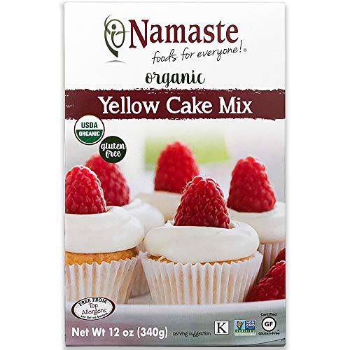 Namaste Foods Organic Gluten Free Yellow Cake Mix, 12 Ounce – Allergen Free