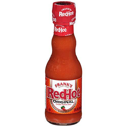 Frank’s RedHot Original Hot Sauce (Keto Friendly), 5 fl oz (Pack of 12)
