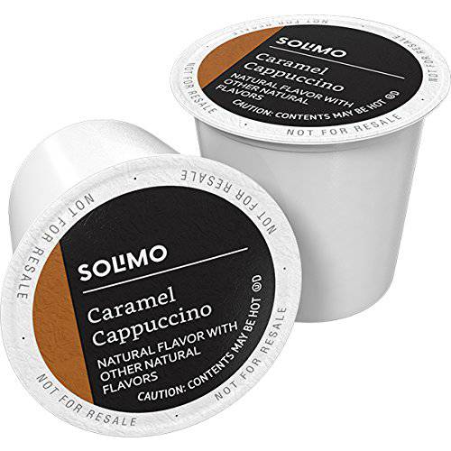 Amazon Brand - Solimo Light Roast Coffee Pods, Hazelnut Flavored, Compatible with Keurig 2.0 K-Cup Brewers, 100 Count (Pack of 1)