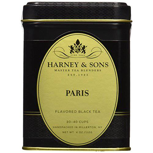 Harney & Sons Flavored Black Tea, Paris, 16 Ounce