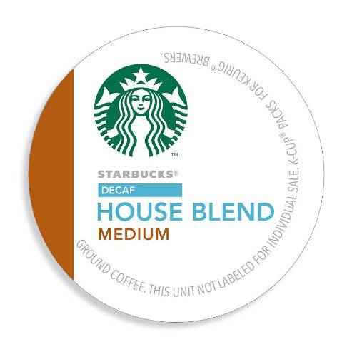 Starbucks Decaf Coffee K-Cup Pods, Pike Place, 24 CT