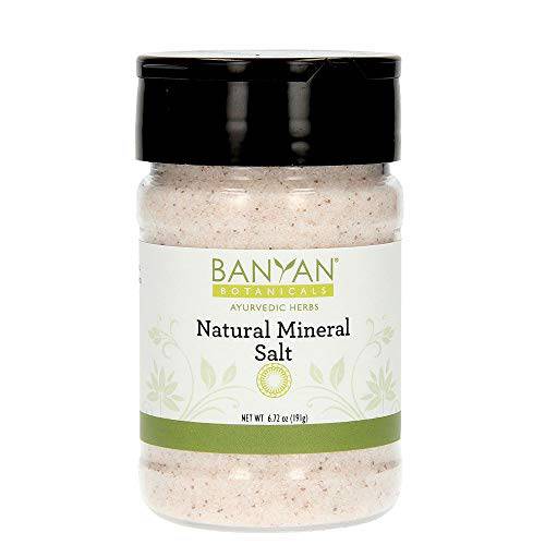 Banyan Botanicals Salt, Natural Mineral, Spice Jar - Rock Salt - Stimulates Digestion and Promotes a Healthy Appetite