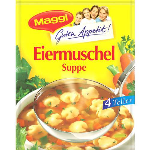 Maggi Eiermuschel Suppe