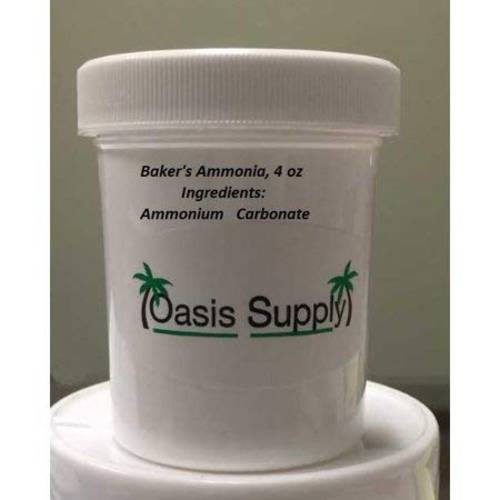 Oasis Supply Baker’s Ammonia (Ammonium Carbonate) 4 oz