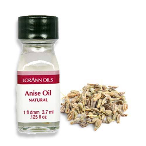 LorAnn Anise Oil SS, Natural Flavor, 1 dram bottle (.0125 fl oz - 3.7ml - 1 teaspoon)
