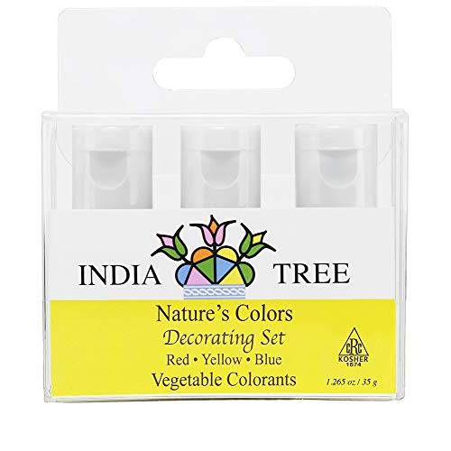 India Tree Nature’s Colors Decorating Set, 1.265 Ounce