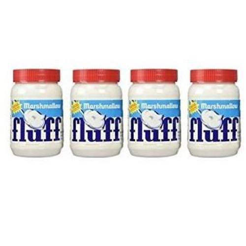 Marshmallow Fluff | Traditional Marshmallow Spread and Cr譥 | Gluten Free, No Fat or Cholesterol (Regular - Classic, 7.5 Ounce (Pack of 4))