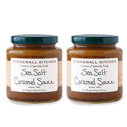 Stonewall Kitchen Sea Salt Caramel Sauce, 12.25 Ounce (Pack of 2)