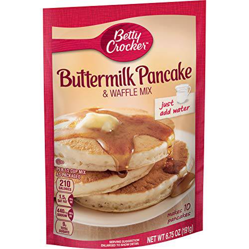 Betty Crocker Buttermilk Pancake Mix, 6.75 oz (Pack of 9)