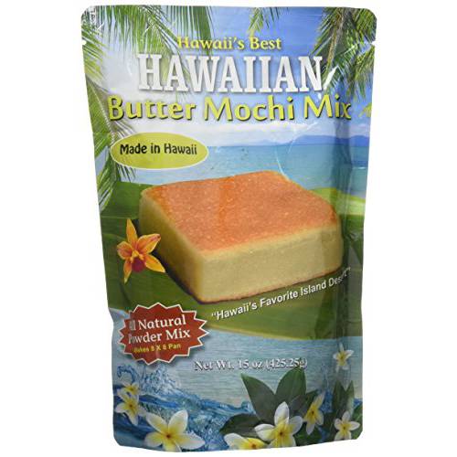 Hawaii’s Best, Hawaiian Butter Mochi Mix, 15-oz. (425.25g)
