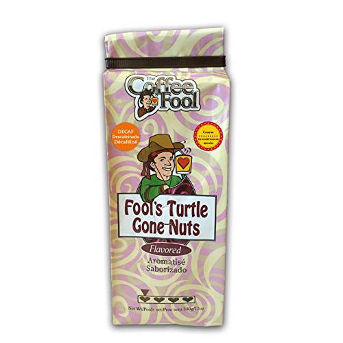 Coffee Fool’s Decaf Turtle Gone Nuts (Coarse Grind)