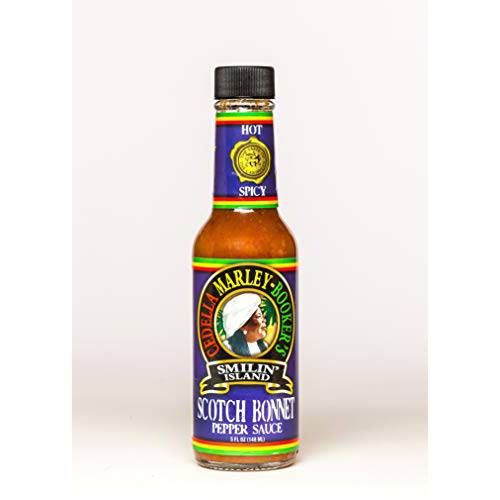 Smilin Island Scotch Bonnet Pepper Sauce Authentic Caribbean Hot Sauce (1bottle 5ounces)