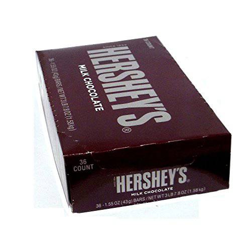 HERSHEY’S Milk Chocolate Bars - 36-ct. Box
