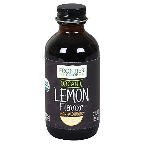 Simply Organic Frontier Co-op Lemon Flavor, Non-Alcoholic, 2 Fl Oz