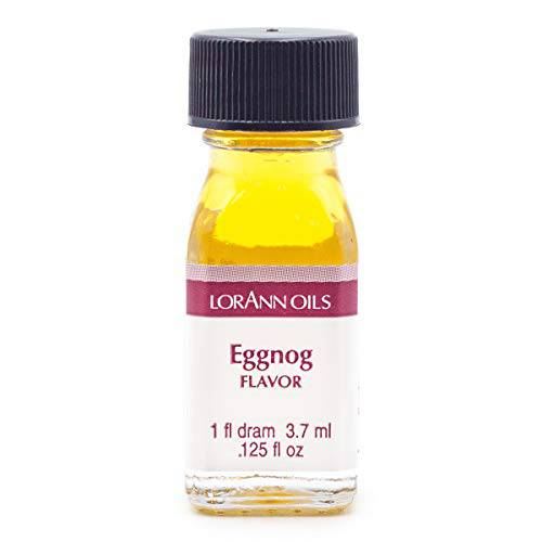 LorAnn Eggnog Super Strength Flavor, 1 dram bottle (.0125 fl oz - 3.7ml)