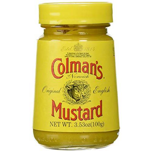 COLMANS Original English Mustard, 3.53 Ounce - PACK OF 3