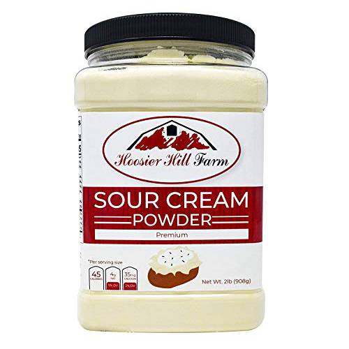 Sour Cream Powder by Hoosier Hill Farm, 2LB (Pack of 1)