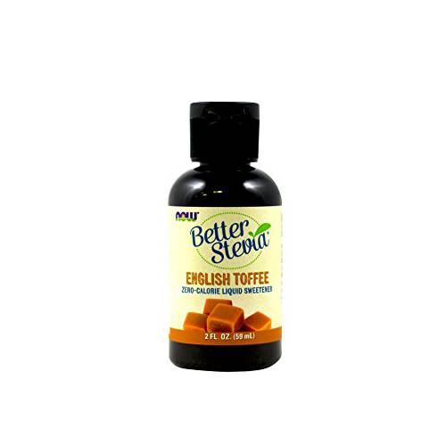 Better Stevia Liquid Sweetener English Toffee, English Toffee 2 fl oz (Pack of 4)