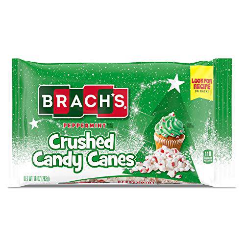 Brach’s Peppermint Crushed Candy Canes, 10 Ounce Bag
