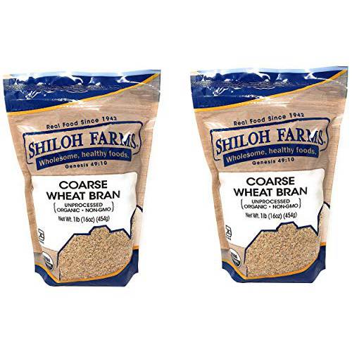 Shiloh Farms - Coarse Wheat Bran ((Pack of 2))