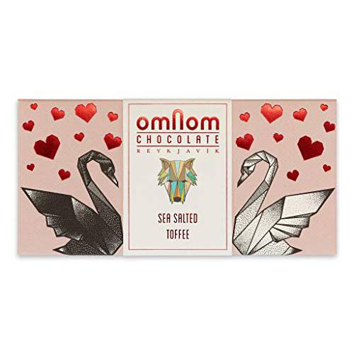 Sea Salted Toffee - 60gr Icelandic Bean To Bar Chocolate by Omnom Chocolate