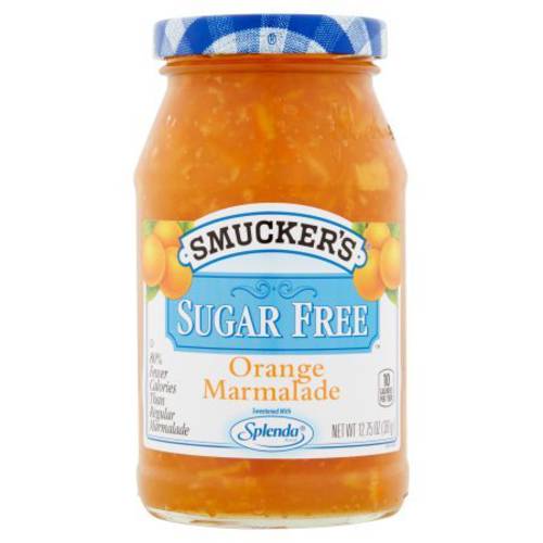 Smucker’s Sugar Free, Orange Marmalade, 12.75 Ounce (Pack of 2)