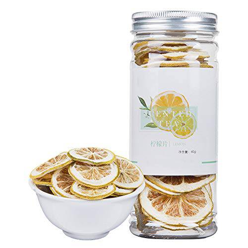 Lemon Slices Tea,Organic Nature Sun-Dried Lemon Slices,Fragrance Citrus Fruit,Chinese Flora Herbal Tea Supplement-45G