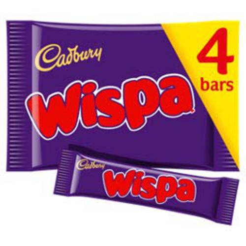 Cadbury Wispa 4 Bars (Pack of 11, Total 44 Bars)