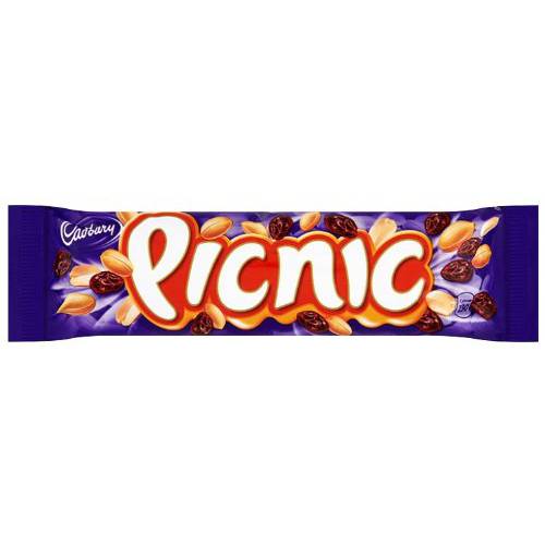 Cadbury Picnic Single,48.4g (Pack of 24)