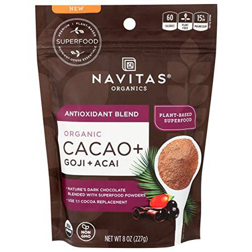 Navitas Organics Organic Cacao Antioxident Blend, 8 OZ