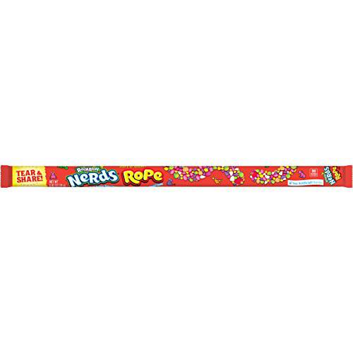Nerds Rope Rainbow Candy, Single Rope