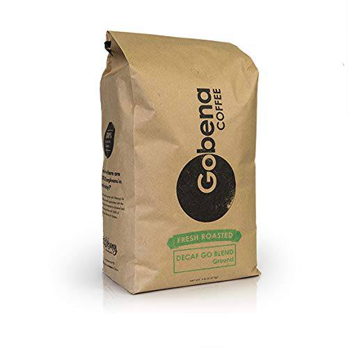 5lb Decaf Medium Roast Ground Fresh Roasted Coffee, 100% Arabica Specialty Coffee, 80 ounces, 5 pounds, Bulk Coffee