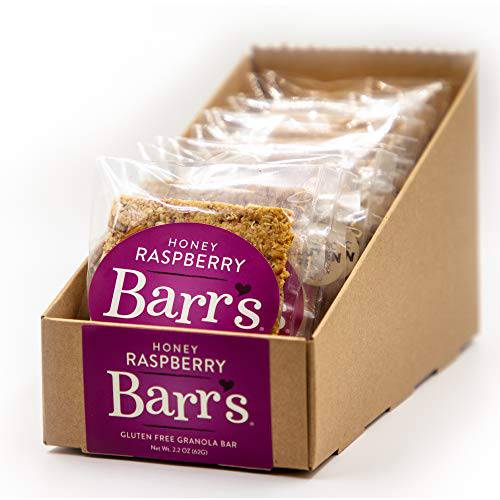 Mrs. Barr’s Natural Foods Granola Bars | Chocolate Chip | Certified Organic Gluten Free Oats | Soft Texture | Small Batch | Gourmet Quality | Real Ingredients | 2.5 Ounces (12 Pack)