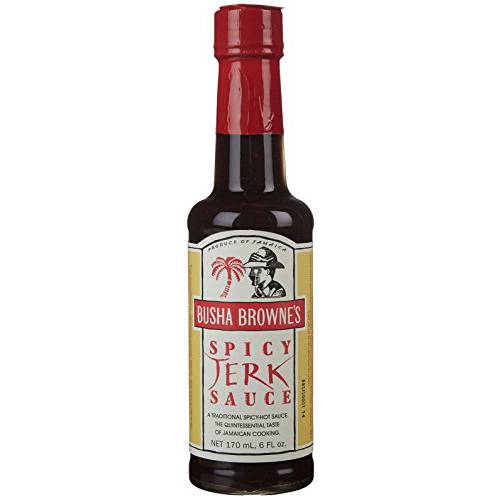 Busha Browne Spicy Jerk Sauce, 5 oz