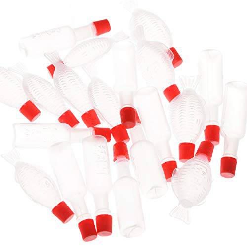 Soy Sauce Container - 20pcs in a Bag,Fish Sauce Bottles,Japanese Bento Box Accessories